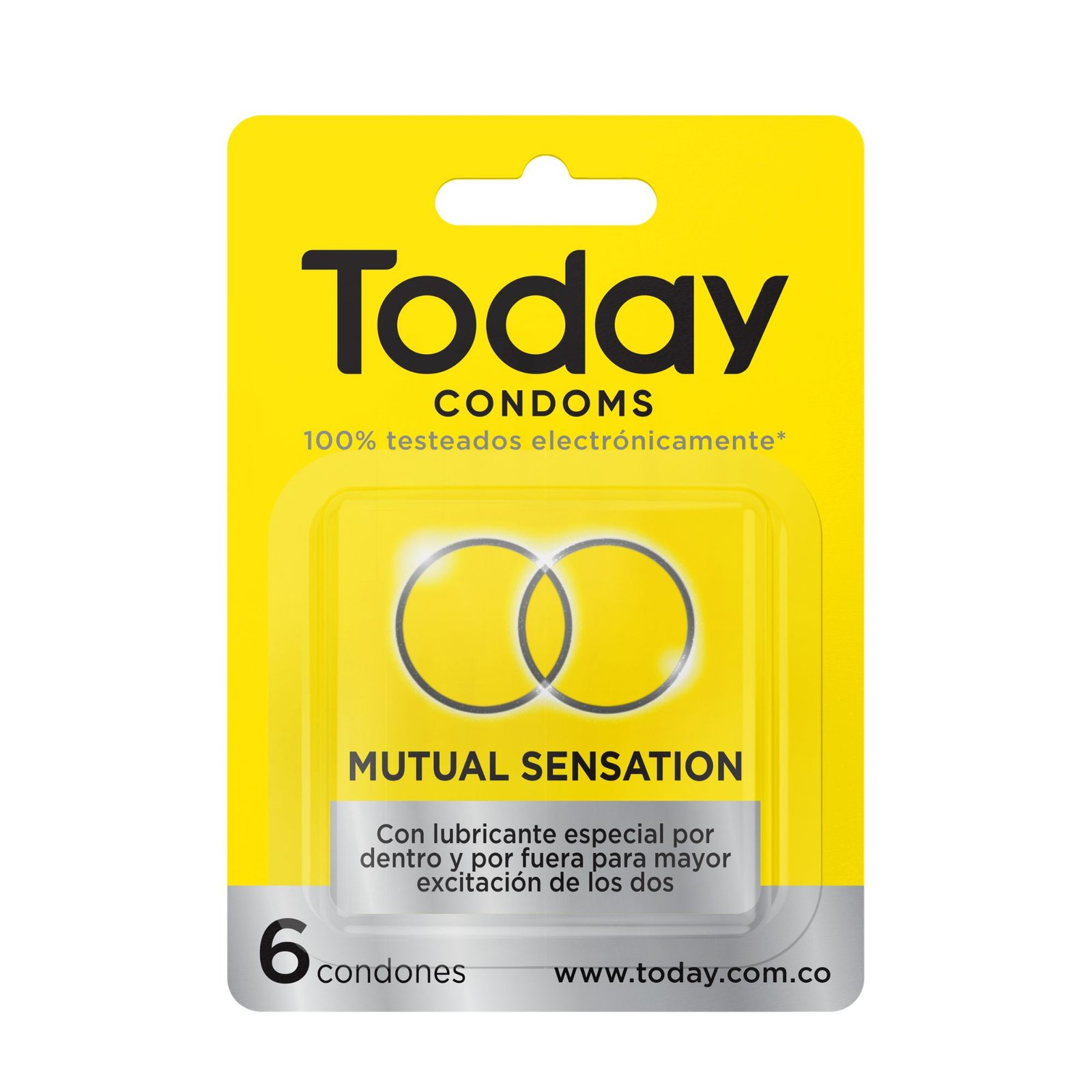 7702132009984 Today Condoms Mutual Sensation x6 und - Image 1
