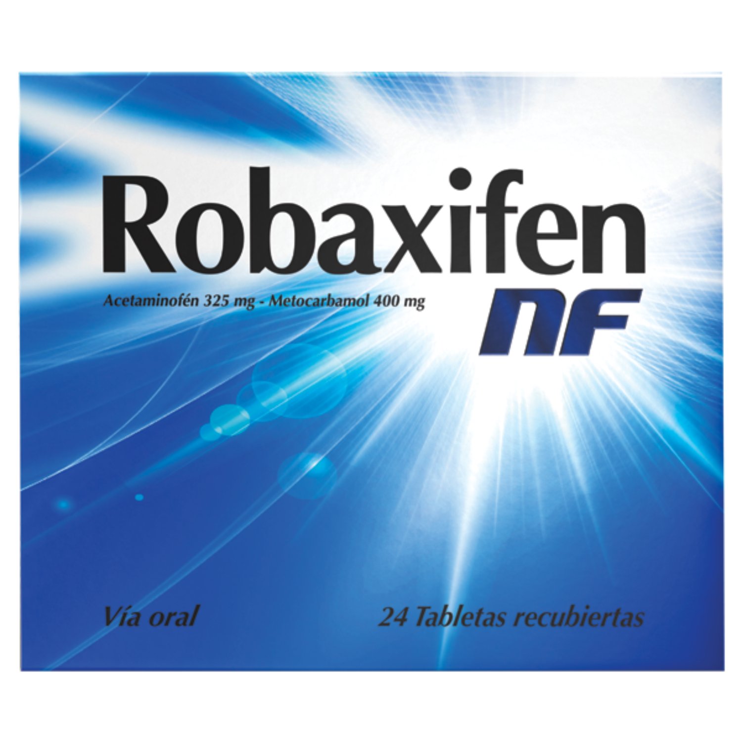 7702132010720 ROBAXIFEN NF (Blister x12) 24 Tabletas - Image 1