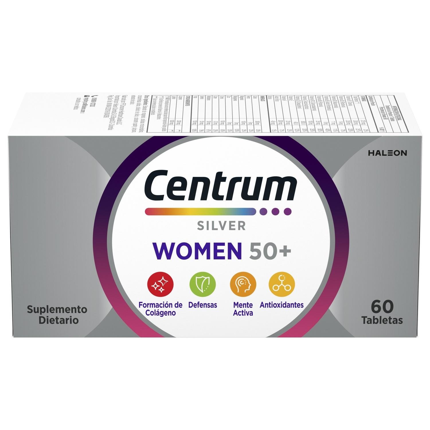 68816025 Centrum Mujer 50+ Multívitaminico X60 Comprimidos - Image 1