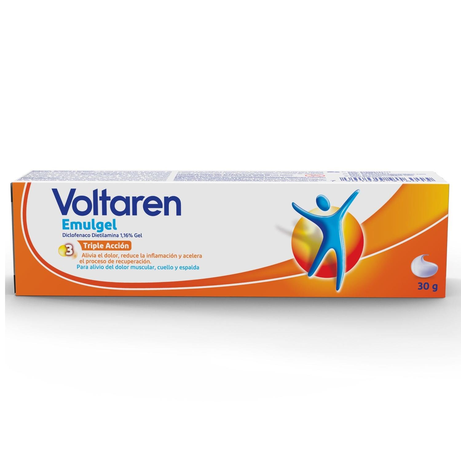 68775315 Voltaren Emulgel Triple acción alivio del dolor muscular 30gr - Image 1